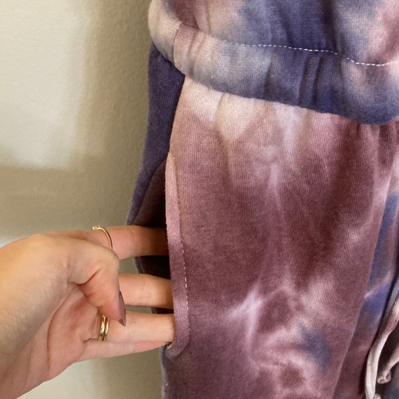 Hippie Rose Tie-Dye Sleeveless Jumpsuit Joggers - Picture 2 of 6